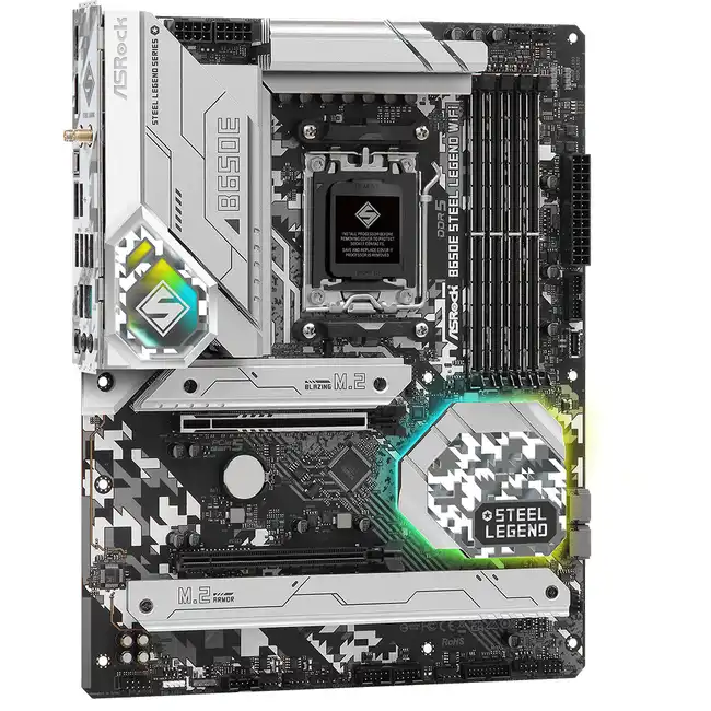 Материнская плата ASRock B650E STEEL LEGEND WIFI (ATX, AMD AM5)