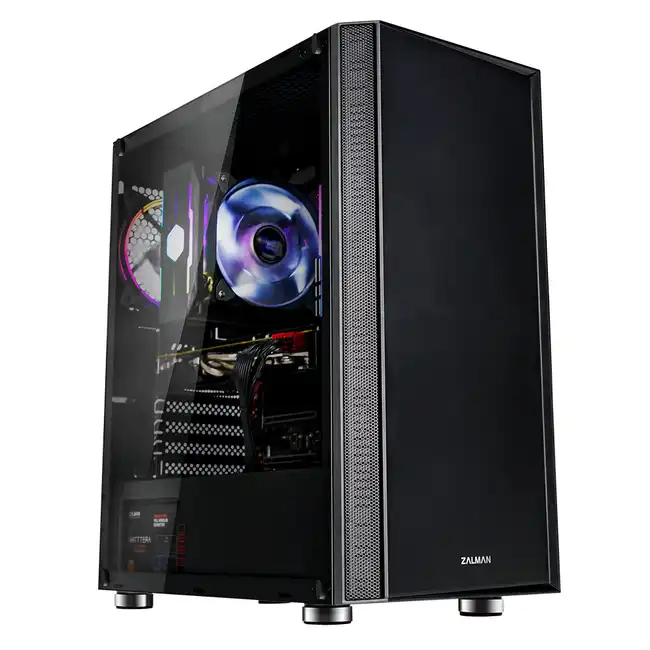 Корпус Zalman R2 BLACK R2Black (Игровые, Midi-Tower)