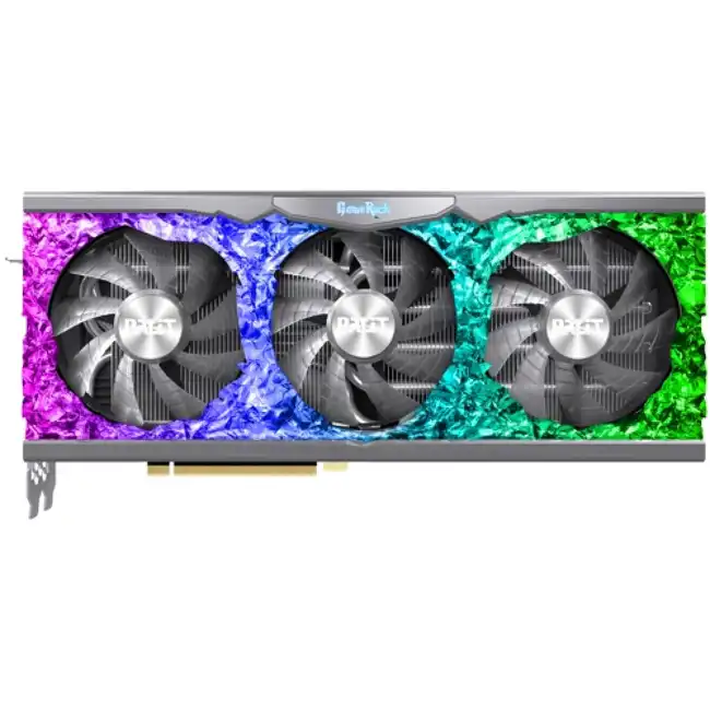 Видеокарта Palit RTX 3080 GameRock (LHR) NED3080U19IA-1020G_V1 (10 ГБ)