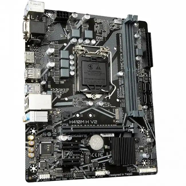Материнская плата Gigabyte GA-H410M H V2 (REV1.X) (micro-ATX, LGA 1200)