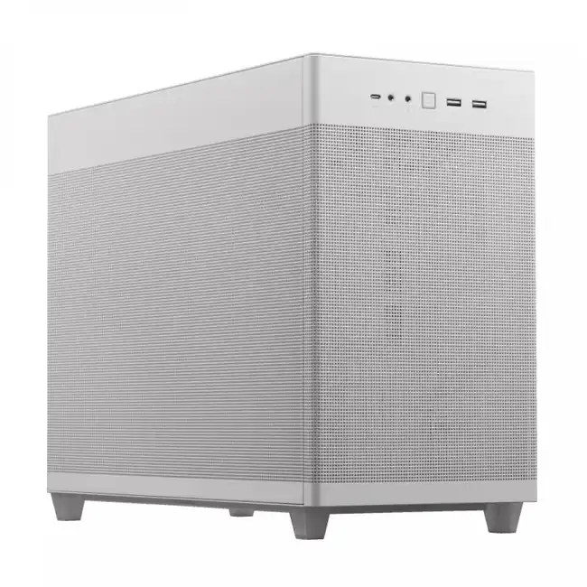 Корпус Asus Prime AP201 AP201/WHT/MESH 90DC00G3-B39000 (Игровые, Mini-Tower)