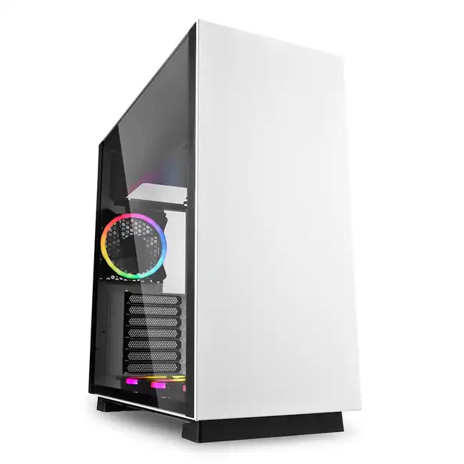 Корпус Sharkoon PURE STEEL RGB Wh (Игровые, Midi-Tower)