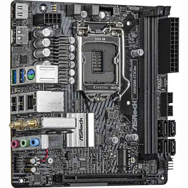 Материнская плата ASRock H510M-ITX/AC (Mini-iTX, LGA 1200)