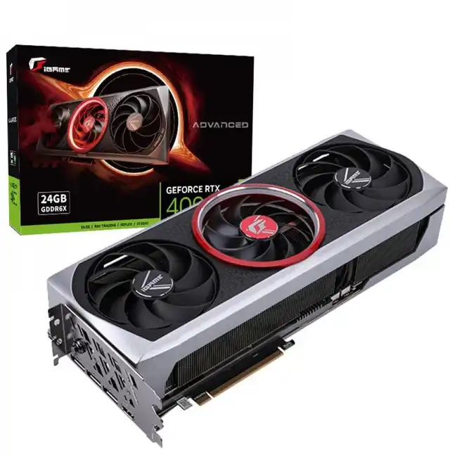 Видеокарта Colorful GeForce RTX 4090 Advanced OC-V (24 ГБ)