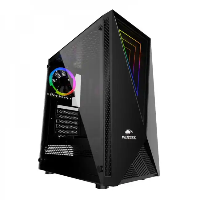 Корпус Wintek Space JX188-5-TG/GT (Игровые, Midi-Tower)