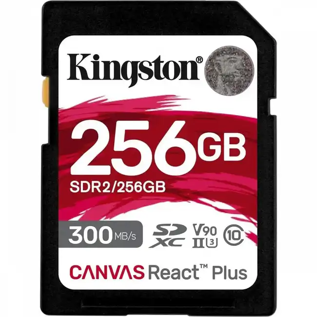Флеш (Flash) карты Kingston Canvas React Plus SDR2/256GB (256 ГБ)