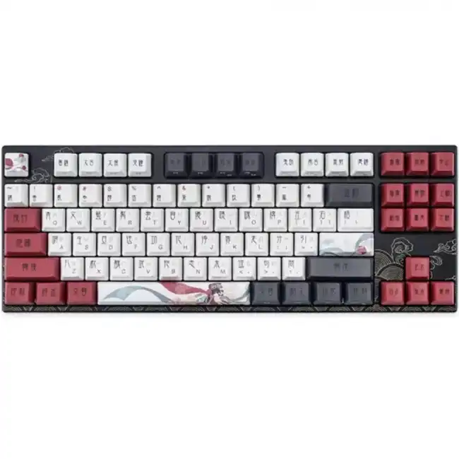 Клавиатура Varmilo Beijing Opera V2 VEA87 Cherry MX Red A23A028D4A0A06A025 (Проводная, USB)