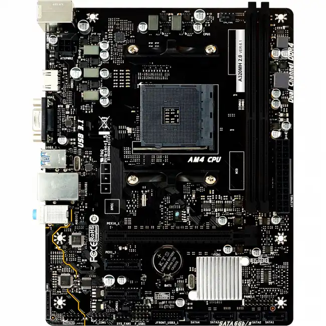 Материнская плата BIOSTAR A320MH 2.0 (micro-ATX, AMD AM4)