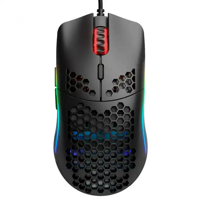Мышь GLORIOUS Model O Minus Black GOM-BLACK (Игровая, Проводная)