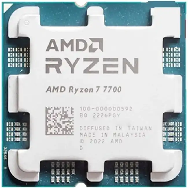 Процессор AMD Ryzen 7 7700 100-000000592 (8, 3.8 ГГц, 32 МБ, OEM)