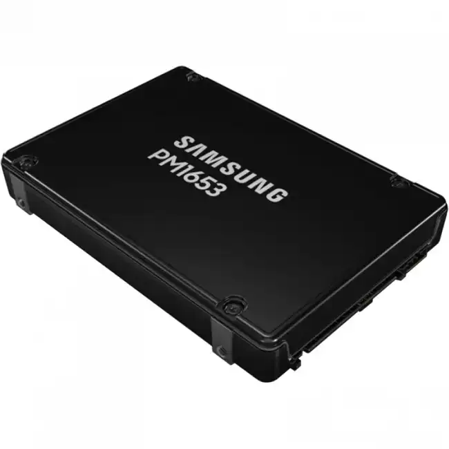 Внутренний жесткий диск Samsung PM1653 (MZILG3T8HCLS-00A07) (SSD (твердотельные), 3840 ГБ, 2.5 дюйма, SAS)