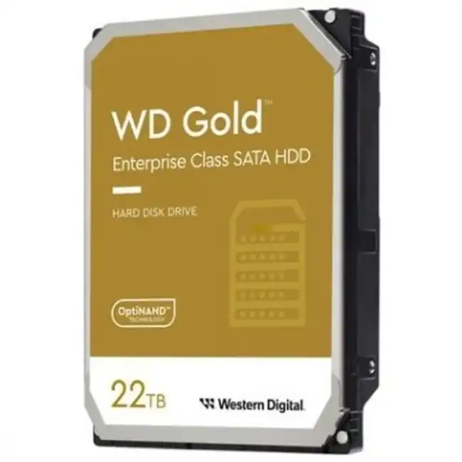 Внутренний жесткий диск Western Digital Enterprise Gold WD221KRYZ (HDD (классические), 22 ТБ, 3.5 дюйма, SATA)