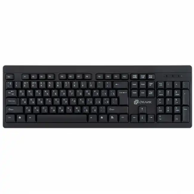 Клавиатура Oklick 95KW 1788287 (Беспроводная, Bluetooth)