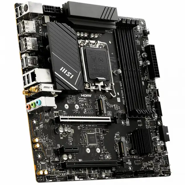 Материнская плата MSI PRO B760M-A WIFI (micro-ATX, LGA 1700)