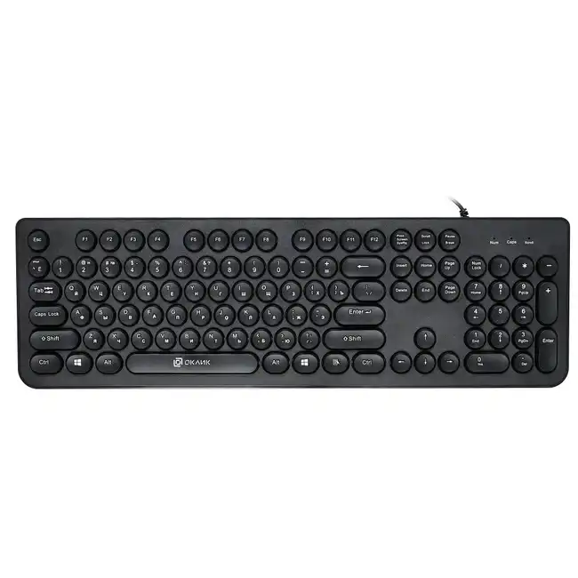 Клавиатура Oklick 400MR 1070512 (Проводная, USB)