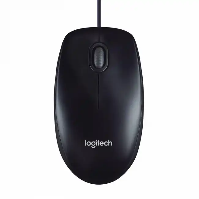 Мышь Logitech M90 910-001793/910-001795 (Бюджетная, Проводная)
