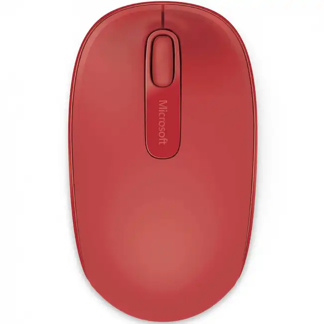 Мышь Microsoft Wireless Mobile Mouse 1850 Flame Red V2 U7Z-00035 (Имиджевая, Беспроводная)