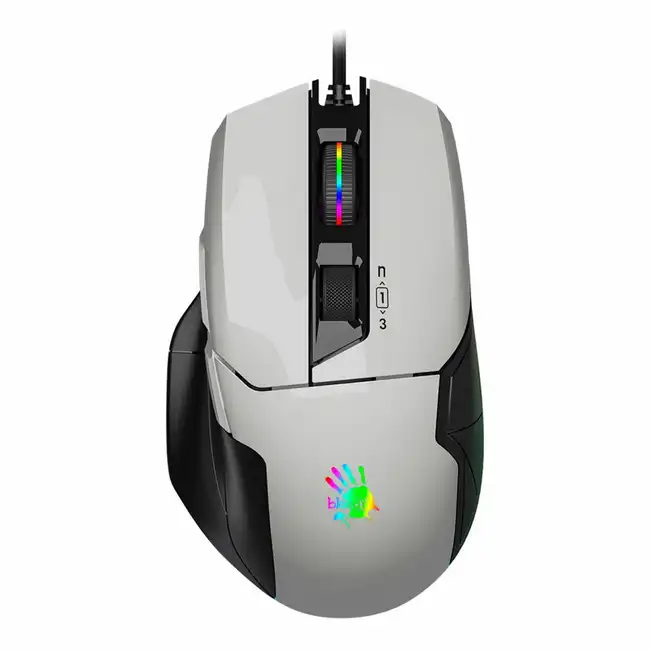 Мышь A4Tech W70 Max W70 MAX ( PANDA WHITE) (Игровая, Проводная)