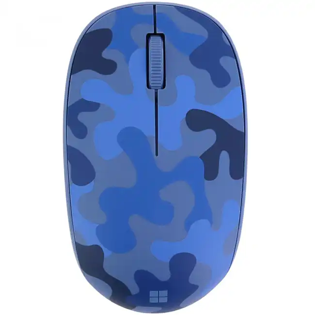 Мышь Microsoft Camo SE blue camo 8KX-00019 (Имиджевая, Беспроводная)