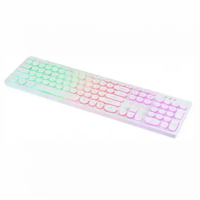 Клавиатура Oklick 420MRL White 1091227 (Проводная, USB)