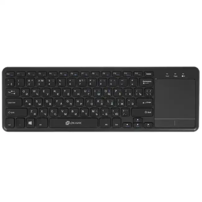 Клавиатура Oklick 830ST 1011937 (Беспроводная, Bluetooth)