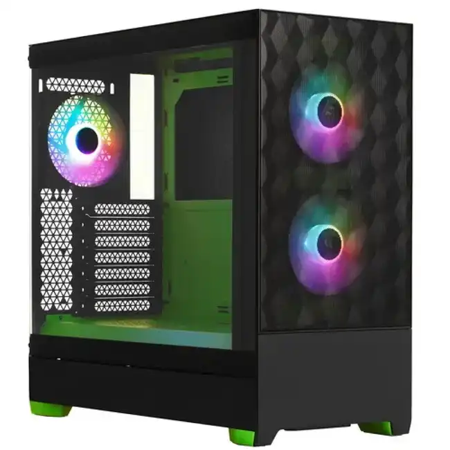 Корпус FRACTAL DESIGN Pop Air RGB Green FD-C-POR1A-04 (Игровые, Midi-Tower)