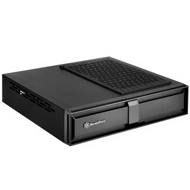 Корпус Silverstone Milo Slim HTPC Mini-ITX Computer Case G410ML08B000020 (Бюджетные, Slim-Desktop)