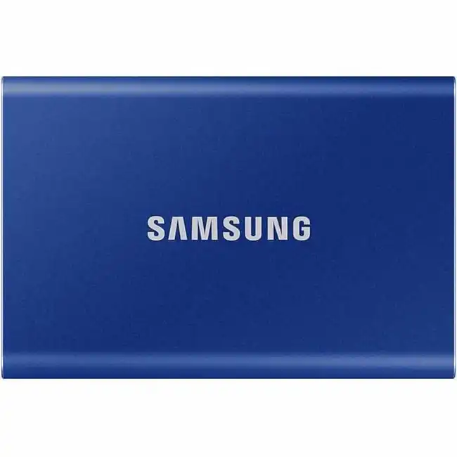 Внешний жесткий диск Samsung External SSD T7 Indigo Blue MU-PC500H/WW (500 ГБ)