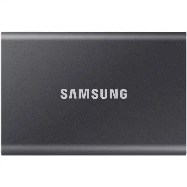 Внешний жесткий диск Samsung External SSD T7 Titan Gray MU-PC500T/WW (500 ГБ)