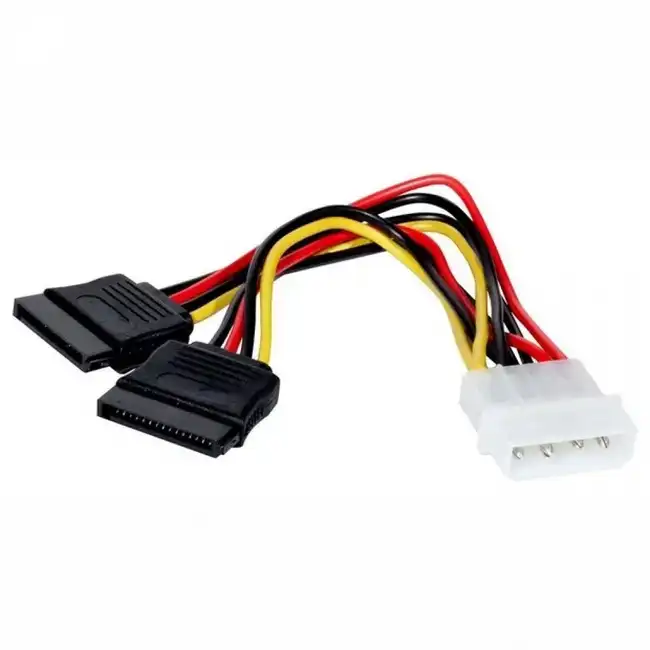 Кабель интерфейсный ExeGate EX138935RUS (Molex - SATA)