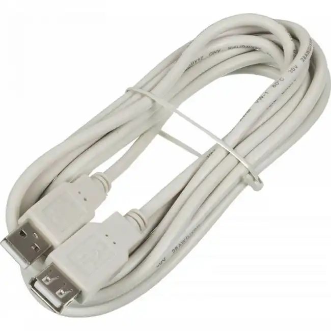 Кабель интерфейсный Buro USB2.0-AM/AF-3 (USB Type A (output) - USB Type A (input))