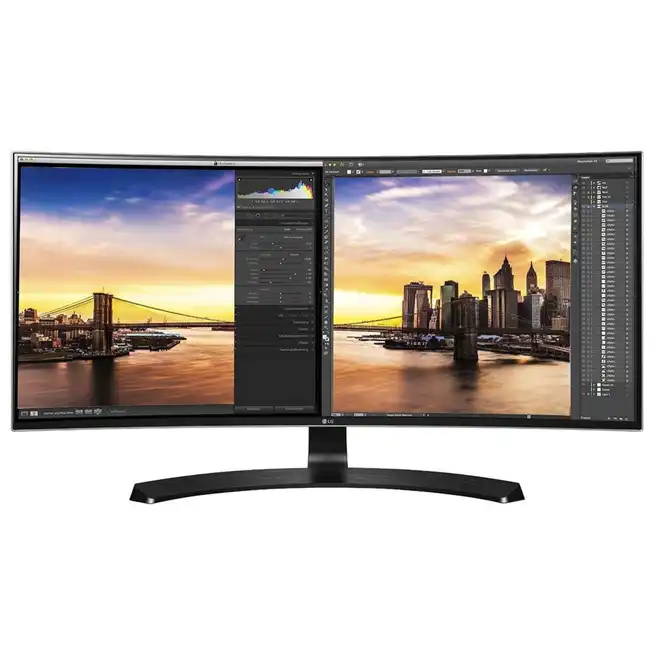 Монитор LG 34UC88-B 34UC88-B.ARUZ (34 ", IPS, WQHD 3440x1440 (21:9))