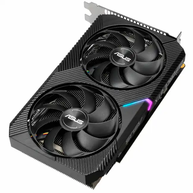 Видеокарта Asus DUAL-GTX1660S-6G-MINI (6 ГБ)