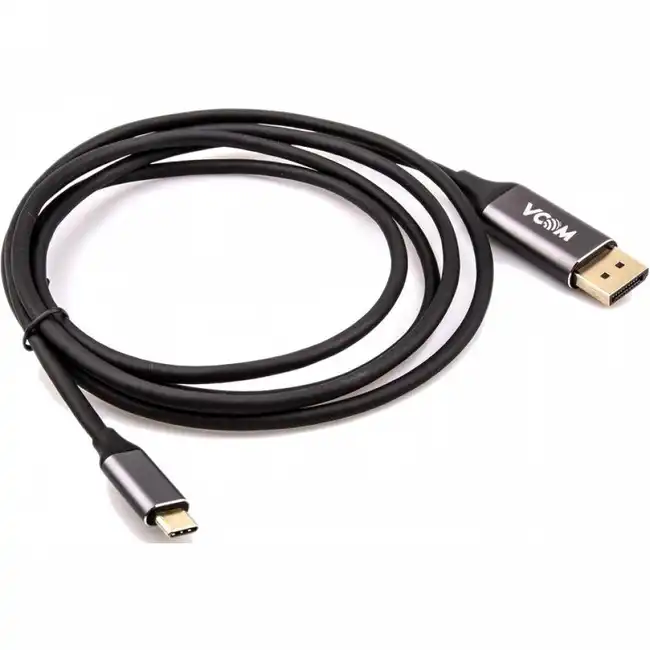 Кабель интерфейсный VCOM CU422MC-1.8M (USB Type C - Display порт)