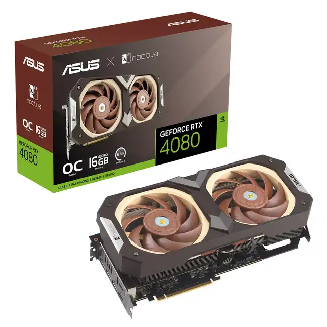 Видеокарта Asus RTX4080-O16G-NOCTUA 90YV0IB2-M0NA00 (16 ГБ)