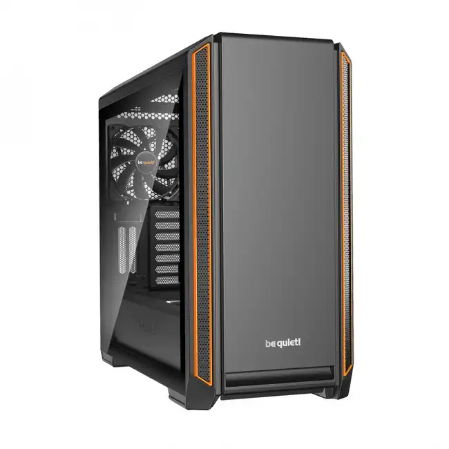 Корпус be quiet! Silent BASE 601 Window Orange BGW25 (Игровые, Midi-Tower)
