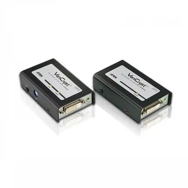 Аксессуар для ПК и Ноутбука ATEN DVI Extender with Audio W/EU ADP. VE600A-A7-G (Удлинитель)