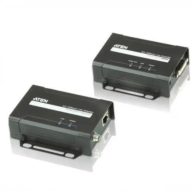 Аксессуар для ПК и Ноутбука ATEN DVI HDBaseT-Lite Extender W/EU ADP VE601-AT-G (Удлинитель)
