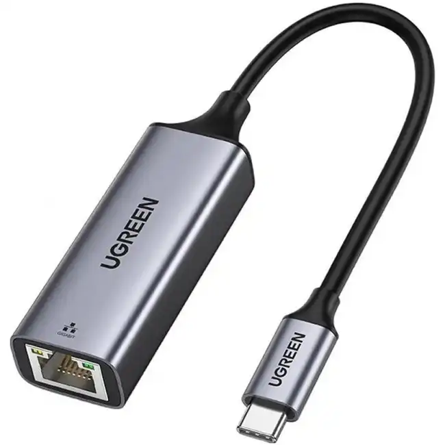 Аксессуар для ПК и Ноутбука UGREEN USB-C на Ethernet Port 10/100/1000 Mбит/сек CM199 (Адаптер)