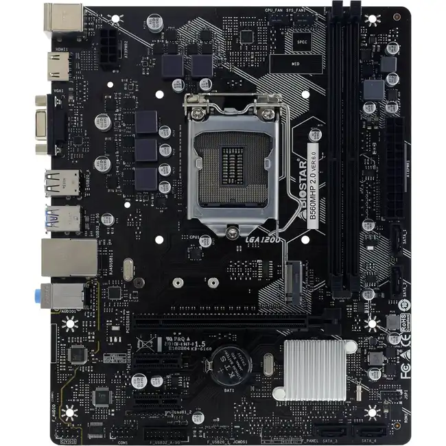 Материнская плата BIOSTAR B560MHP 2.0 (micro-ATX, LGA 1200)
