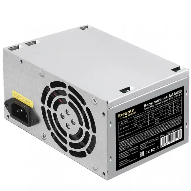 Блок питания ExeGate AAA450 ES259591RUS-PC (450 Вт)