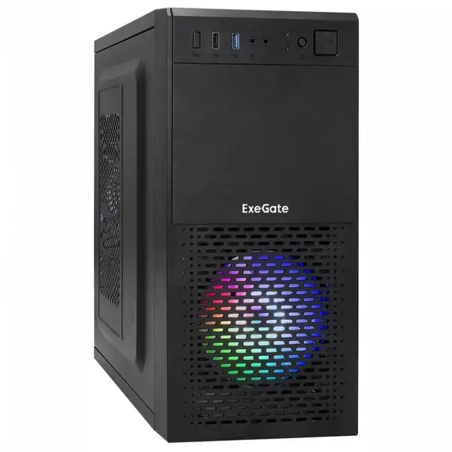 Корпус ExeGate mEVO-7807 EX292981RUS (Игровые, Midi-Tower)