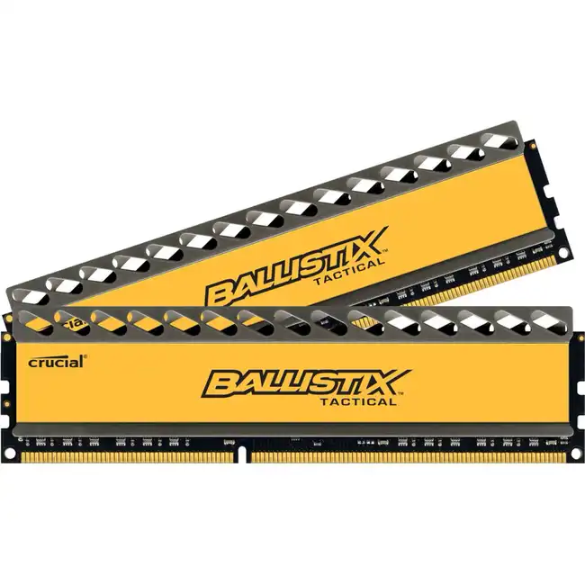 ОЗУ Crucial 8GB kit (4GBx2) DDR3 1600 MT/s BLT2CP4G3D1608DT1TX0CEU (DIMM, DDR3, 8 Гб (2 х 4 ГБ), 1600 МГц)