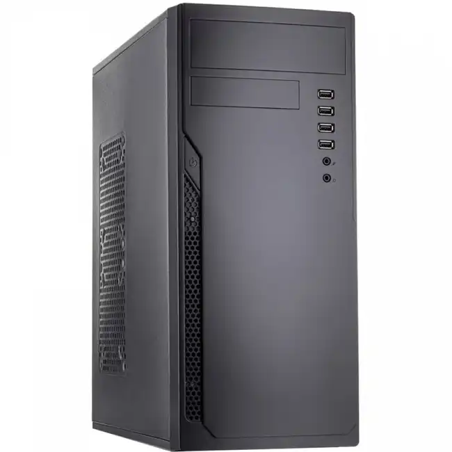 Корпус Foxline FL-301-FZ500R (Бюджетные, Midi-Tower)