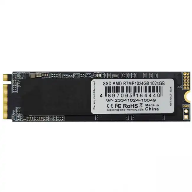 Внутренний жесткий диск AMD R7MP1024G8 (SSD (твердотельные), 1 ТБ, M.2)