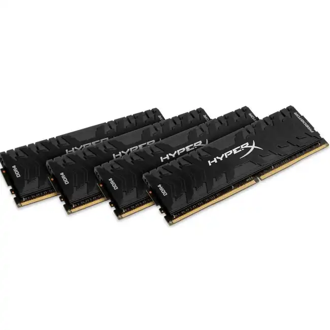 ОЗУ Kingston HyperX Predator DDR4-3200 32ГБ HX432C16PB3K4/32 (DIMM, DDR4, 32 Гб (4 х 8 Гб), 3200 МГц)