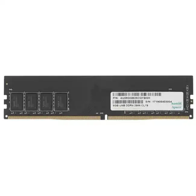 ОЗУ Apacer EL.08G2V.GNH AU08GGB26CQYBGH/EL.08G2V.GNH (DIMM, DDR4, 8 Гб, 2666 МГц)