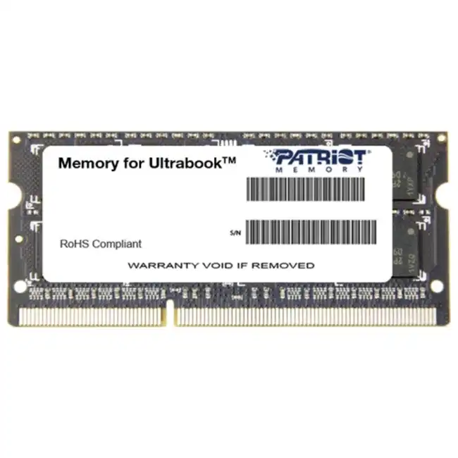 ОЗУ Patriot 8 Гб PSD38G1600L2S (SO-DIMM, DDR3, 8 Гб, 1600 МГц)