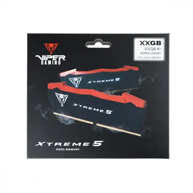 ОЗУ Patriot Viper Xtreme 5 RTL PC5-60800 PVX548G76C36K (DIMM, DDR5, 48 Гб (2 x 24 Гб), 7600 МГц)
