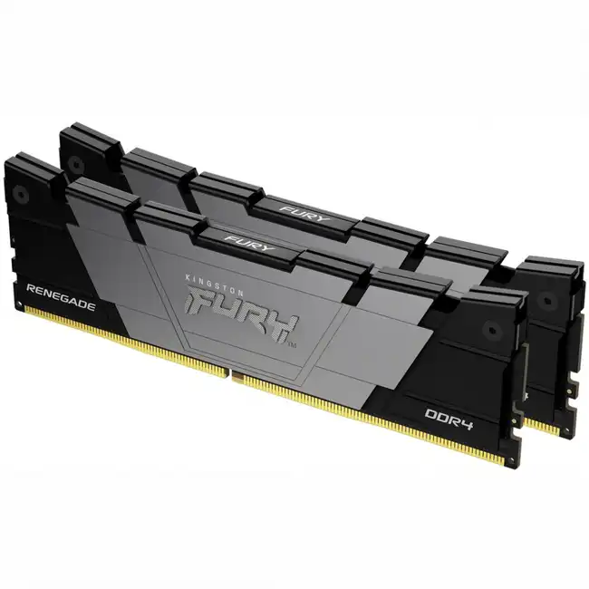 ОЗУ Kingston Fury Renegade Black KF436C18RB2K2/64 (DIMM, DDR4, 64 Гб (2 х 32 Гб), 3600 МГц)